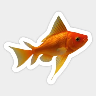 Gold Fish Sticker